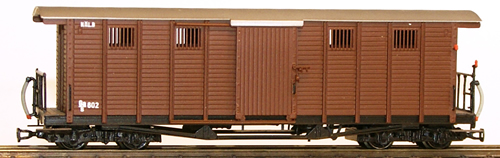 Ferro Train 830-102 - Austrian NÖLB Ga/s 602 goods waggon, 2 platt. 